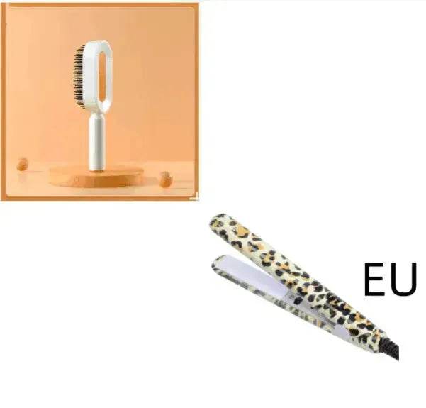 Self Cleaning Hair Brush For Women key Massage Scalp - Velora
