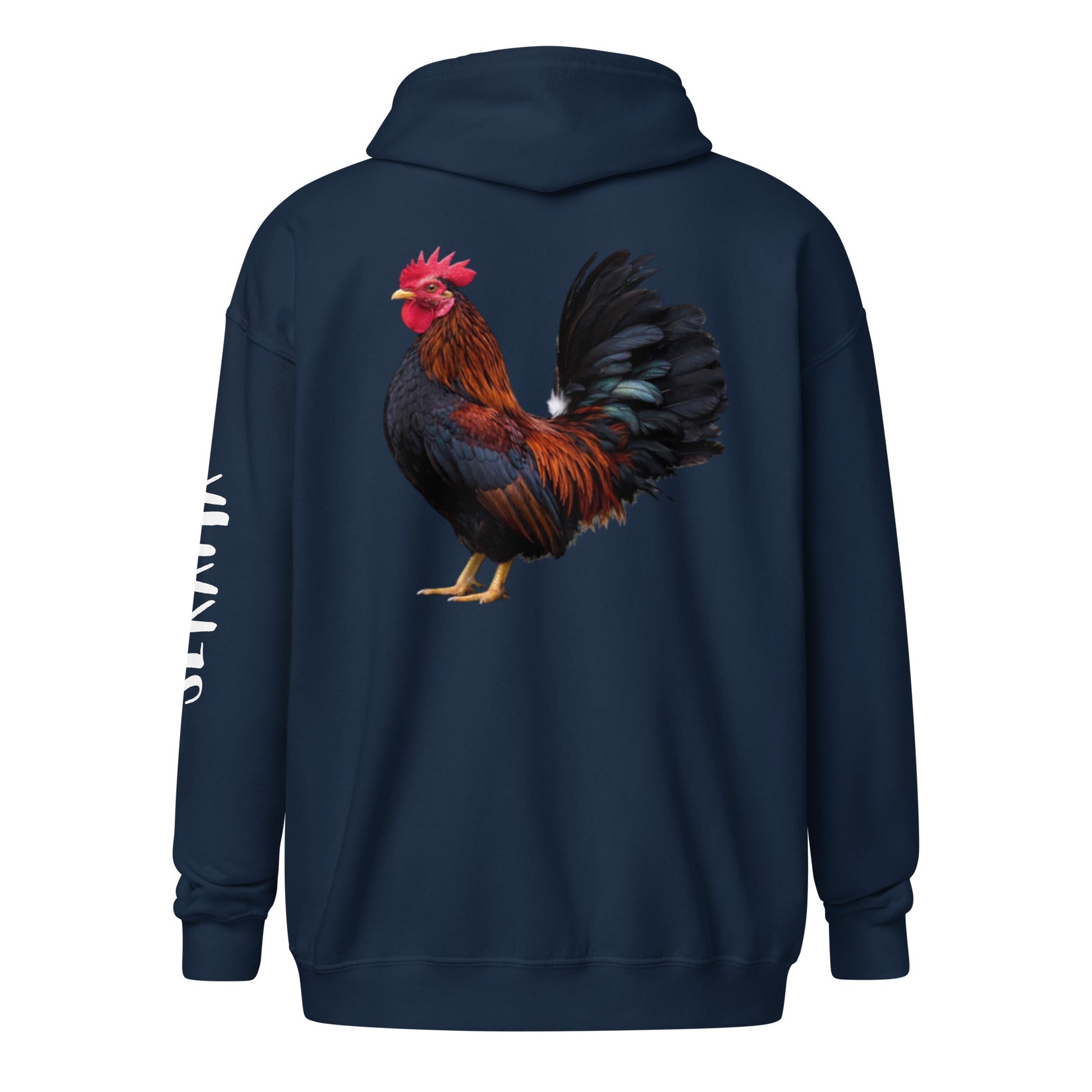 Serama Unisex heavy blend zip bunny hug (hoodie) - Velora Luxury Fashion
