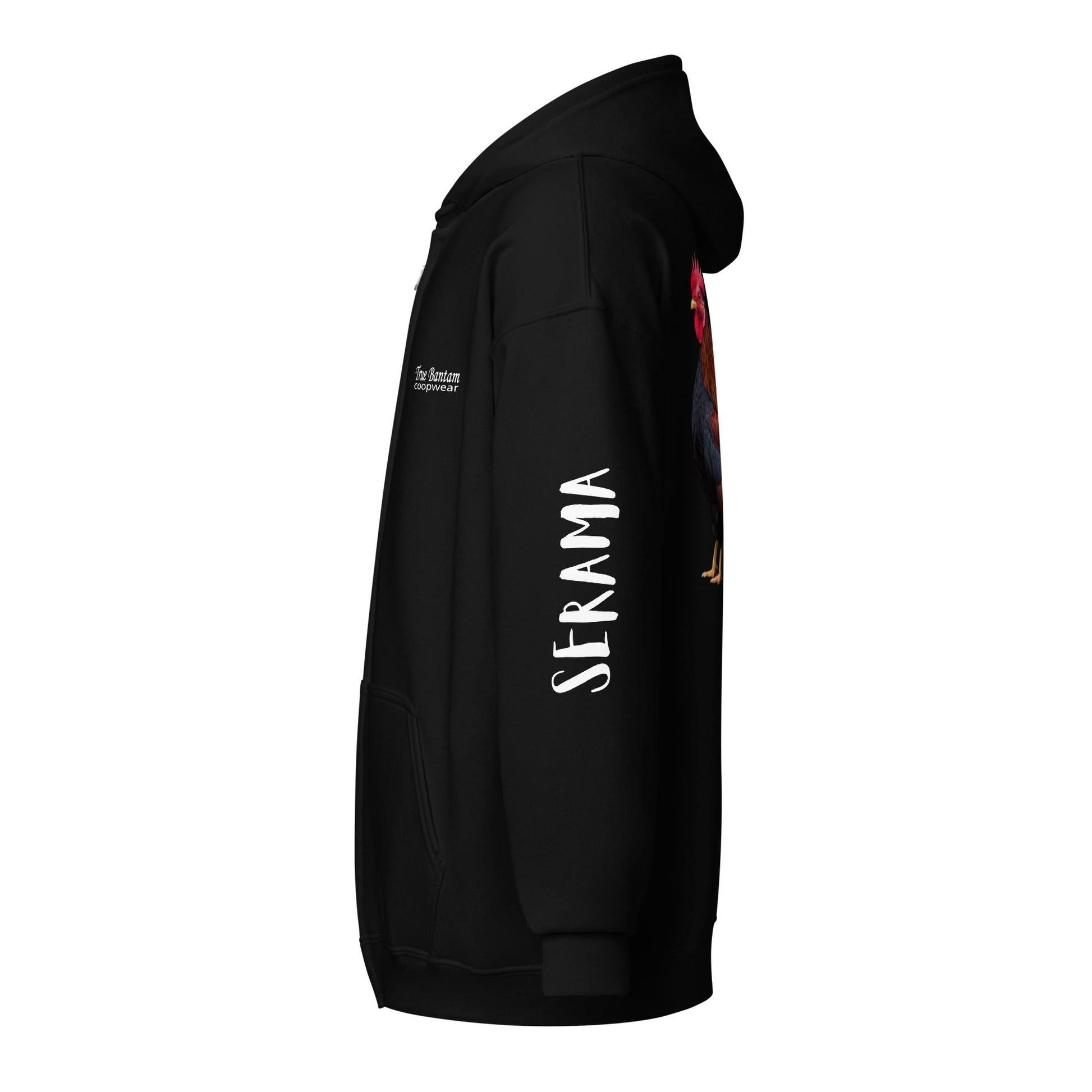 Serama Unisex heavy blend zip bunny hug (hoodie) - Velora Luxury Fashion