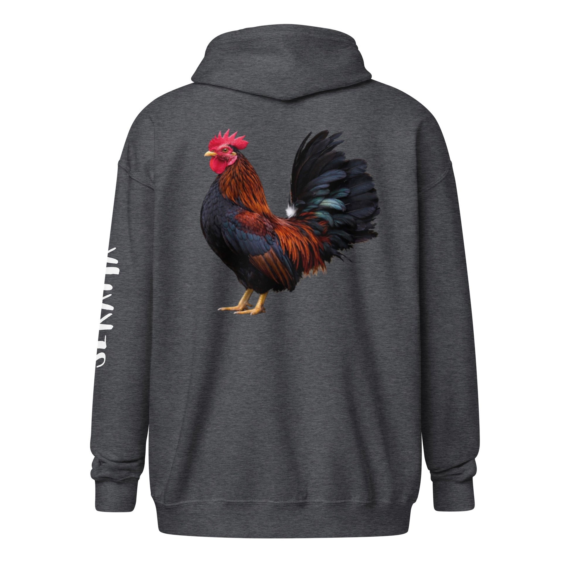Serama Unisex heavy blend zip bunny hug (hoodie) - Velora Luxury Fashion