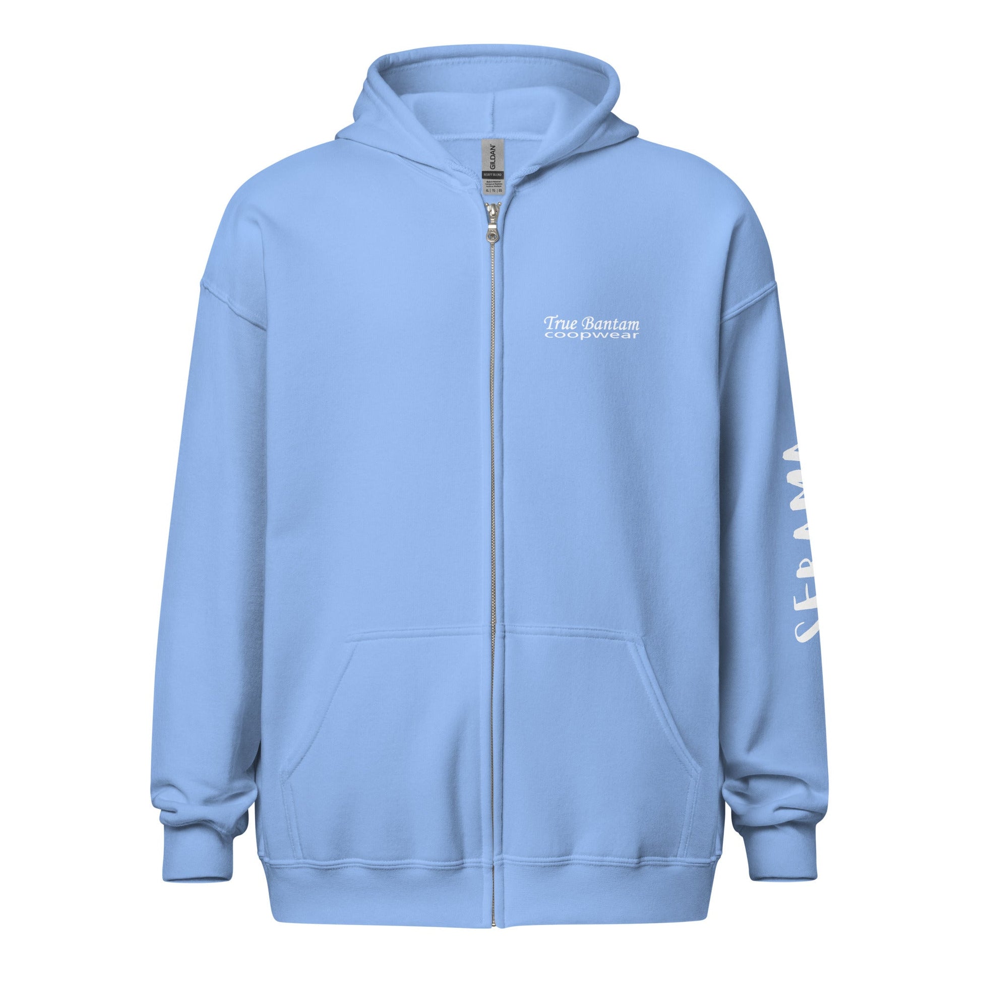 Serama Unisex heavy blend zip bunny hug (hoodie) - Velora Luxury Fashion