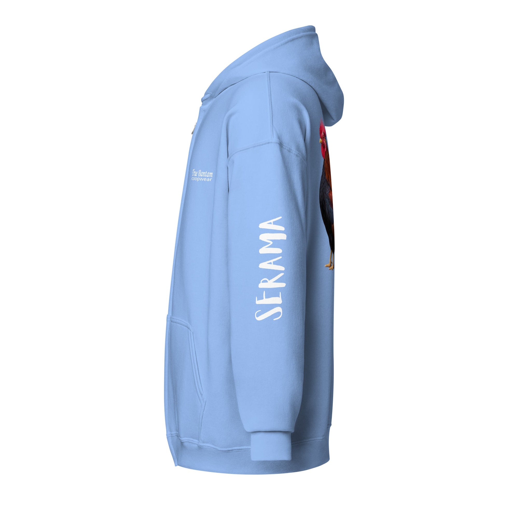 Serama Unisex heavy blend zip bunny hug (hoodie) - Velora Luxury Fashion