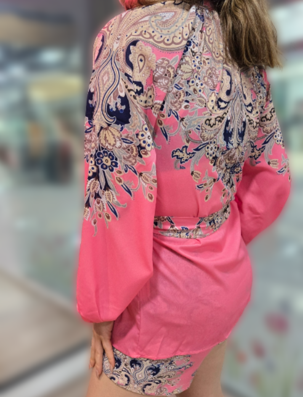Sexy Button Shirt With Shorts - Velora Luxury Fashion