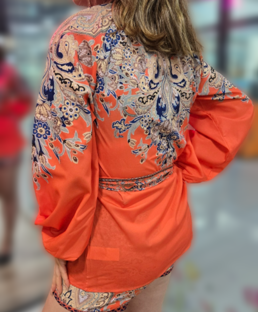 Sexy Button Shirt With Shorts - Velora Luxury Fashion