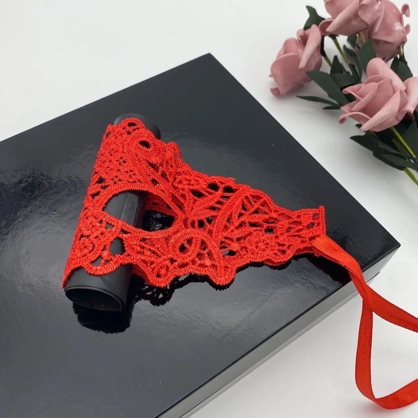 Sexy Lace Half Face Mask Ball Adult Princess Sexy Eye Mask Halloween Props Performance - Velora