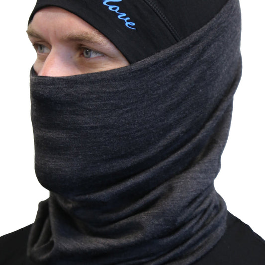 Unisex Neck Gaiter - Reversible Two-Tone Woolove Apparel