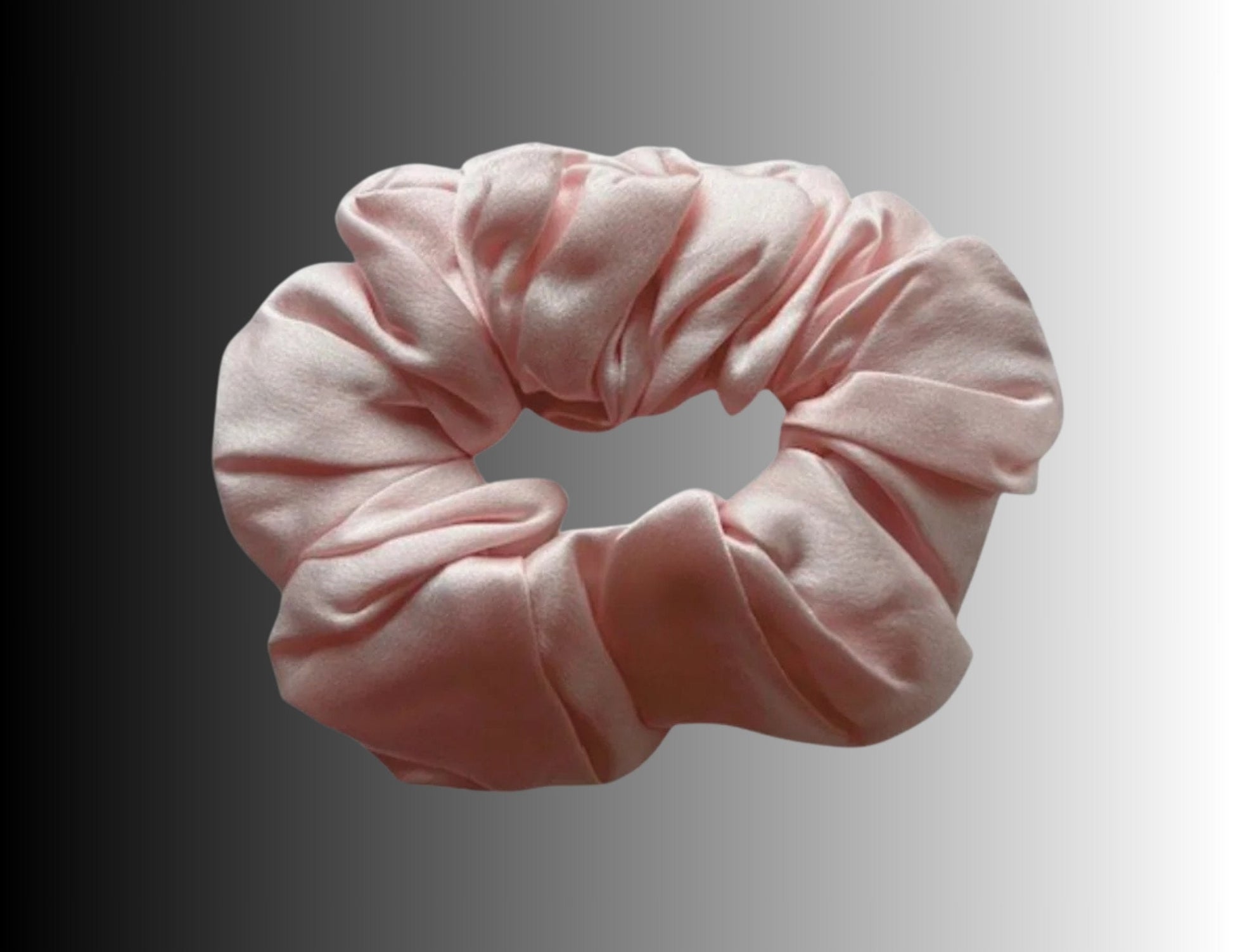 Silk Hair Scrunchie Pink - Velora Luxury Fashion