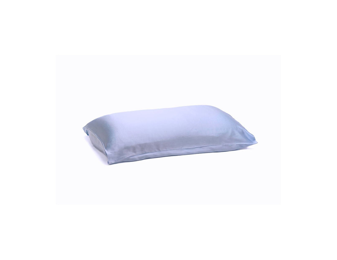 Silk Pillowcase  Light Blue (Envelope Style) - Velora Luxury Fashion