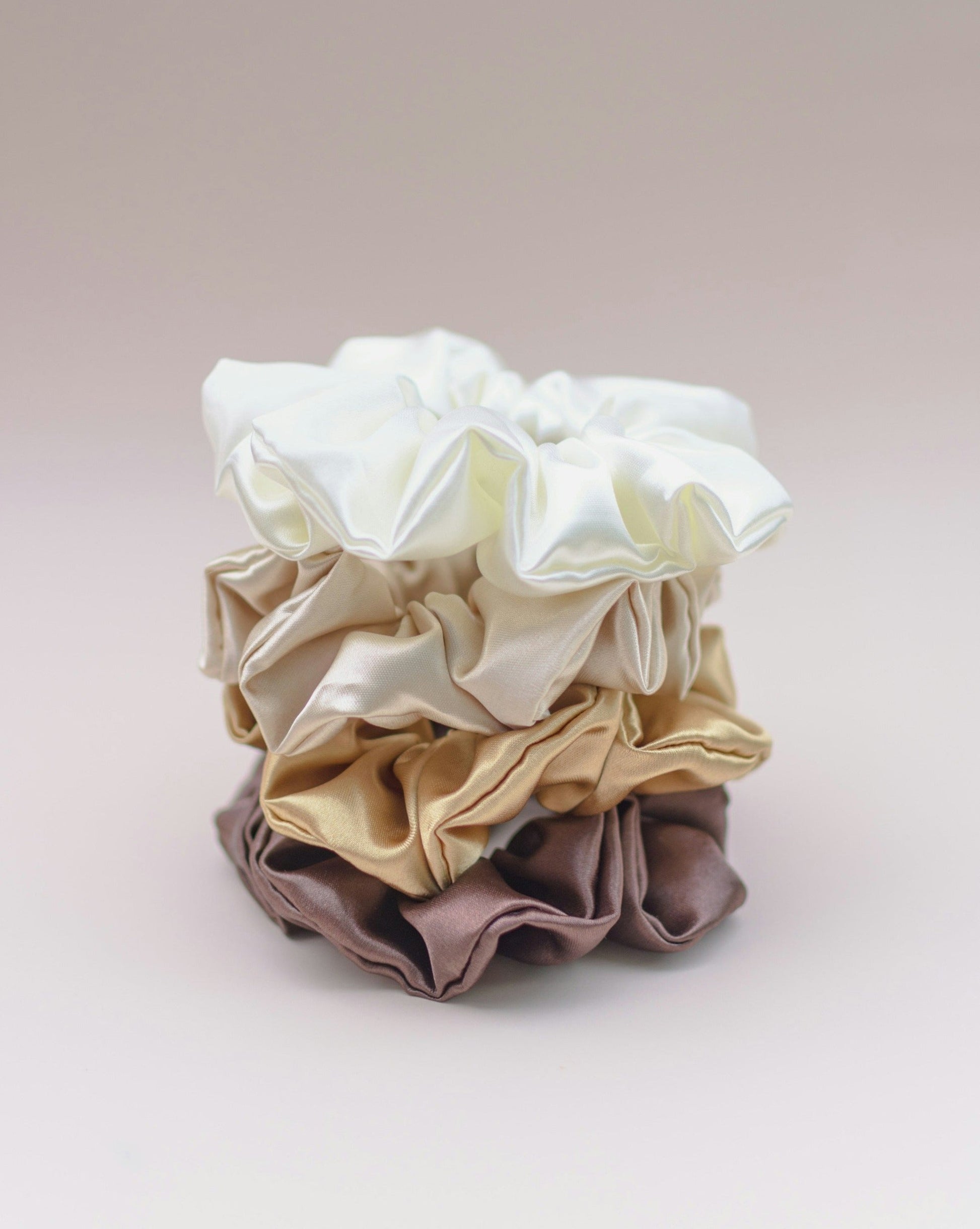 Silk Scrunchies - Velora Luxury Fashion