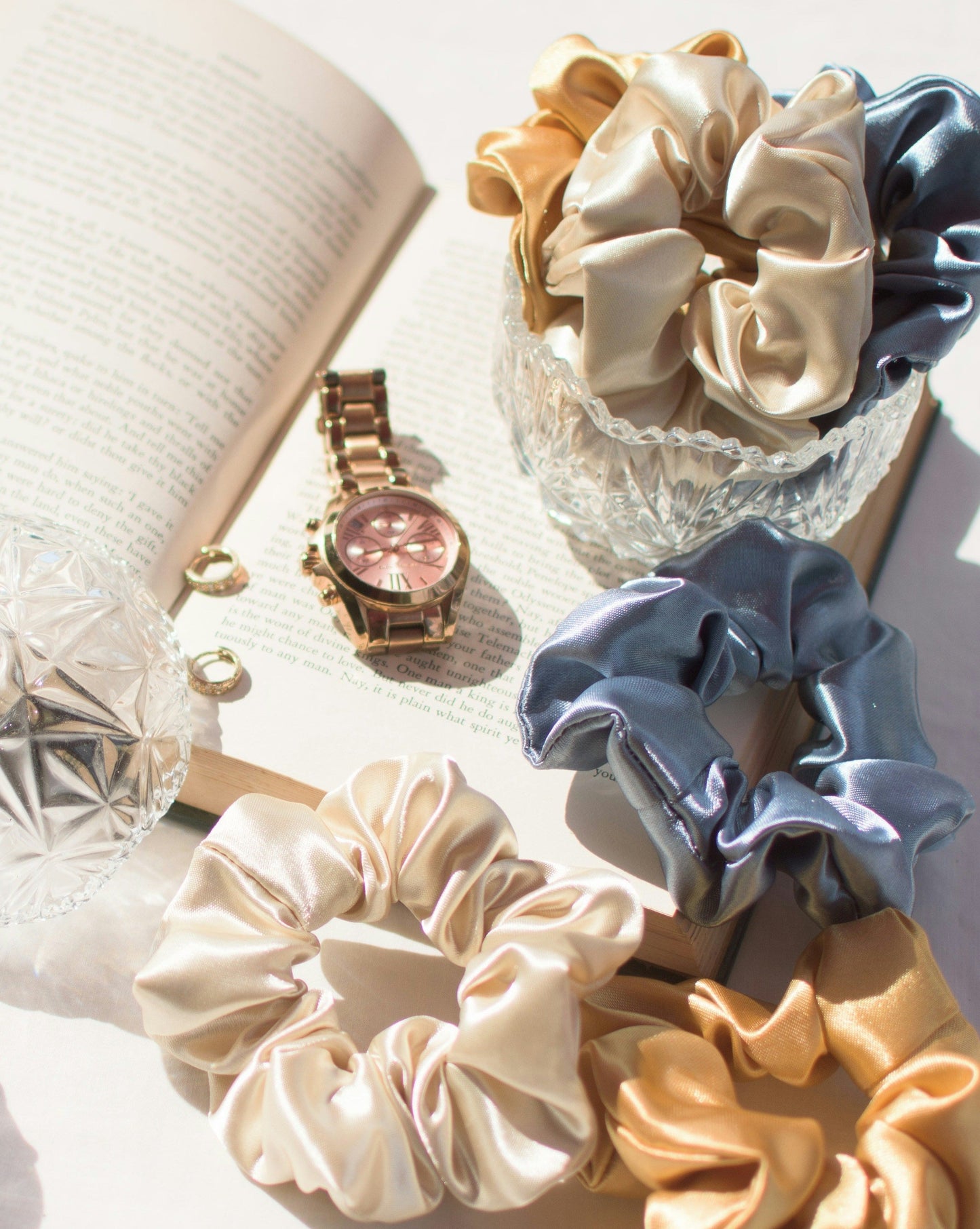 Silk Scrunchies - Velora Luxury Fashion
