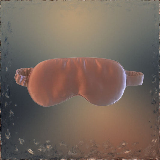 Silk Sleep Mask Mauve - Velora Luxury Fashion