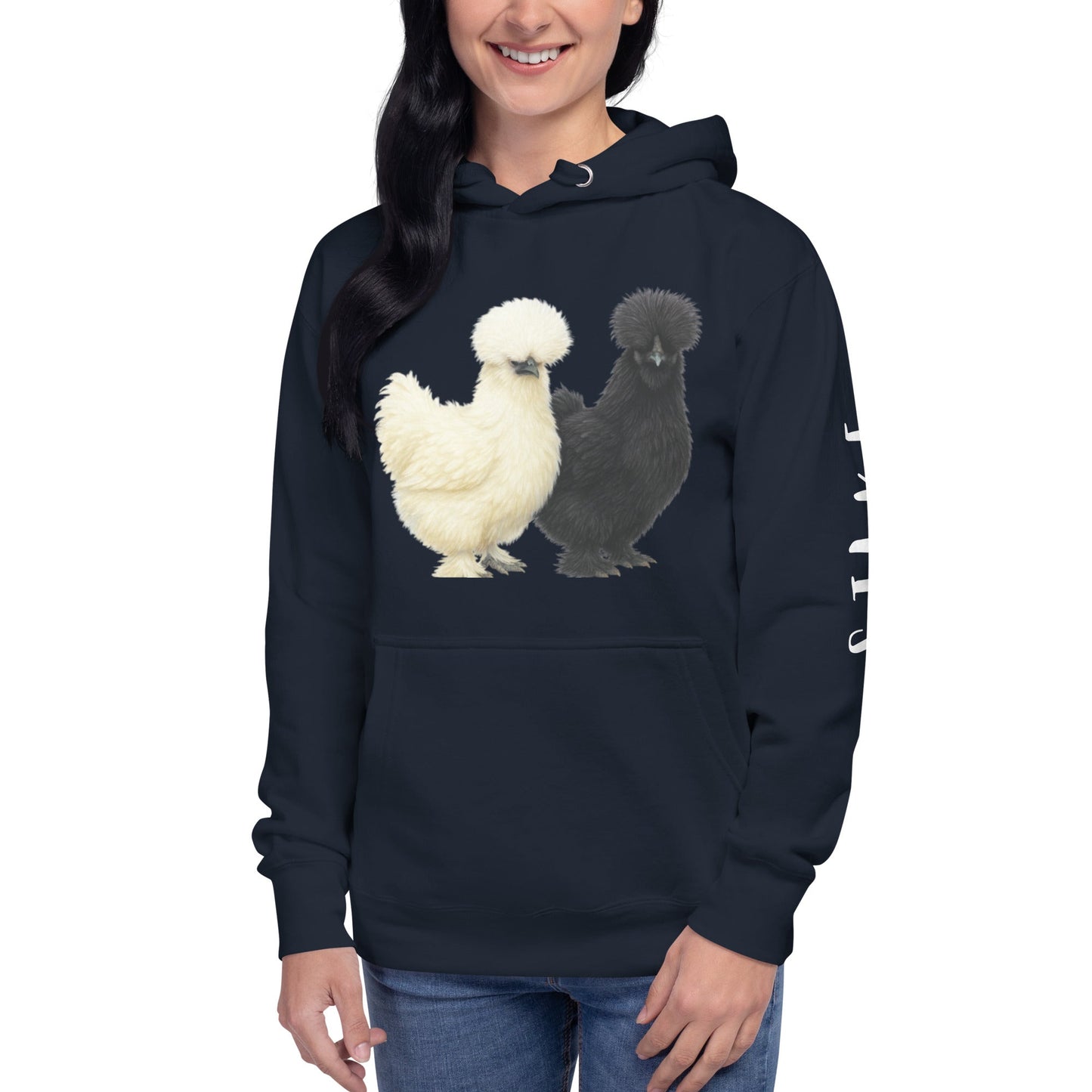 Silkie Unisex Bunnyhug (hoodie) - Velora Luxury Fashion