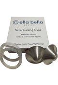 Silver Nursing Cups - Velora Luxury Fashion