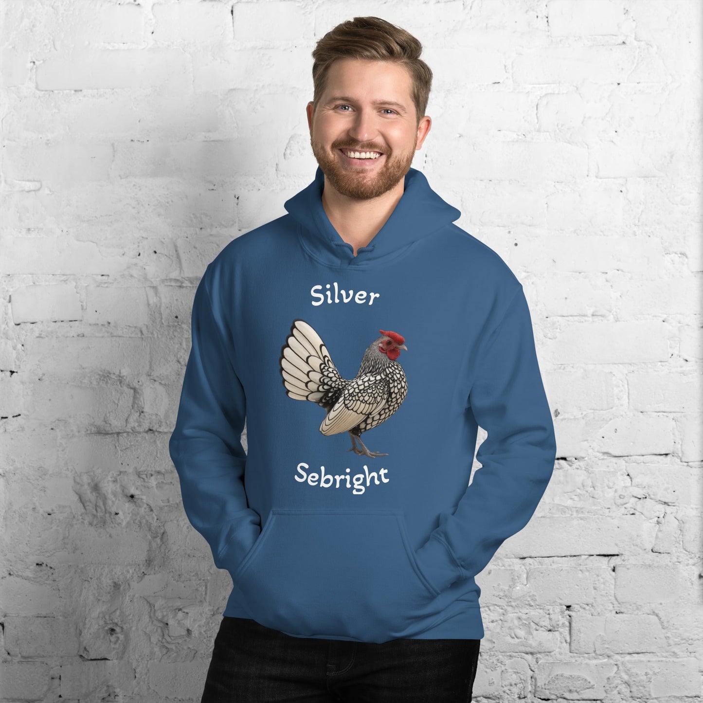 Silver Sebright Unisex bunny hug (hoodie) - Velora Luxury Fashion