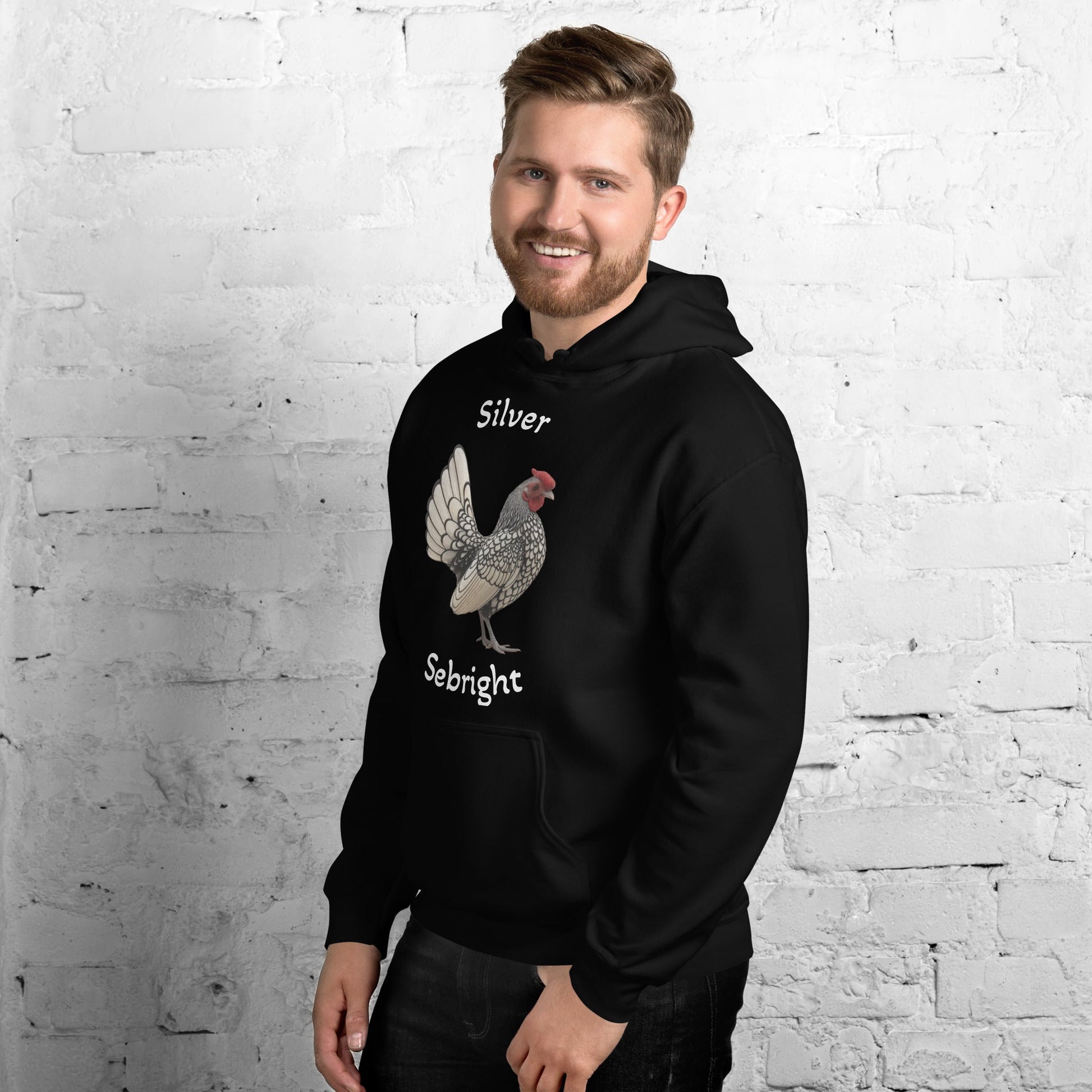 Silver Sebright Unisex bunny hug (hoodie) - Velora Luxury Fashion