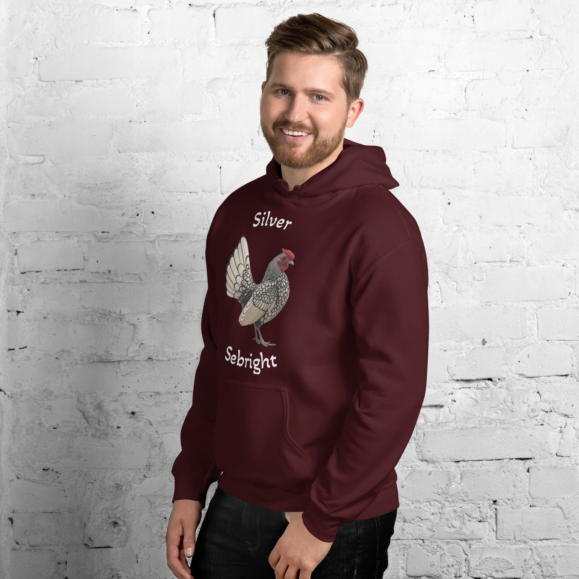 Silver Sebright Unisex bunny hug (hoodie) - Velora Luxury Fashion