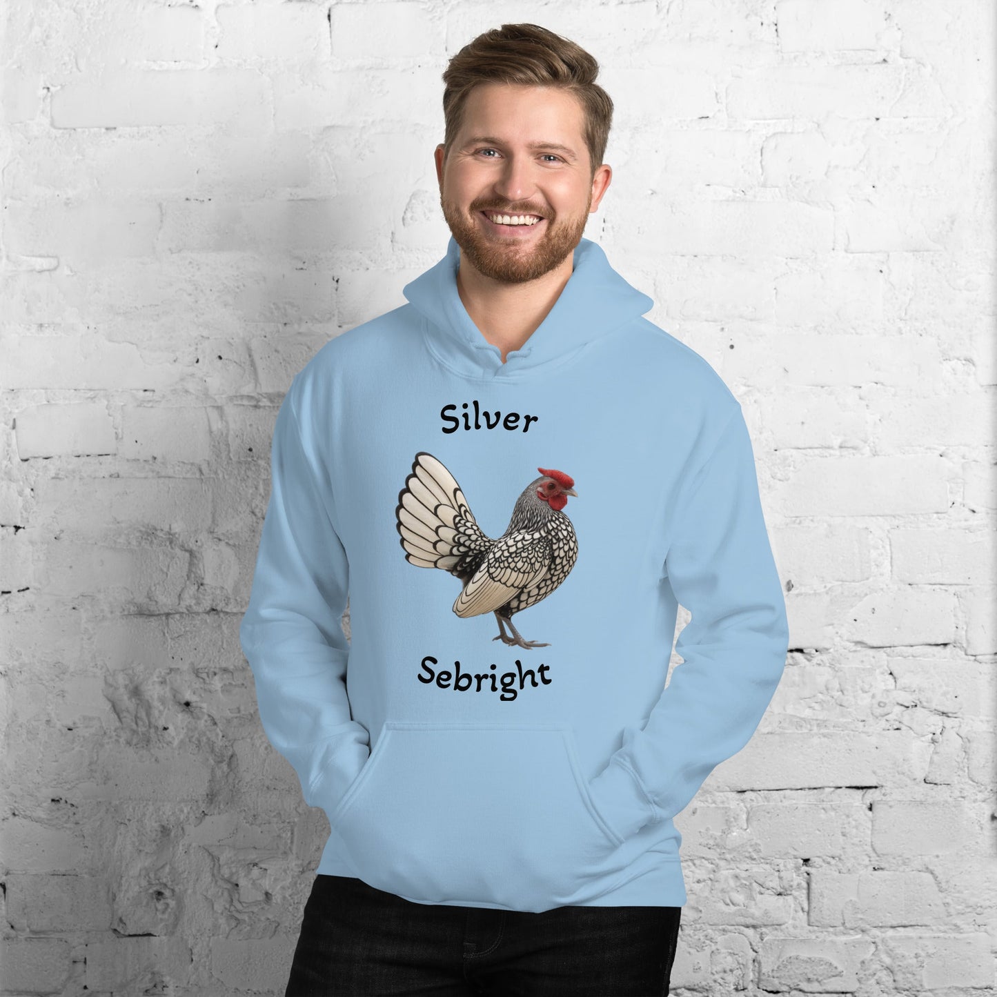Silver Sebright Unisex bunny hug (hoodie) - Velora Luxury Fashion