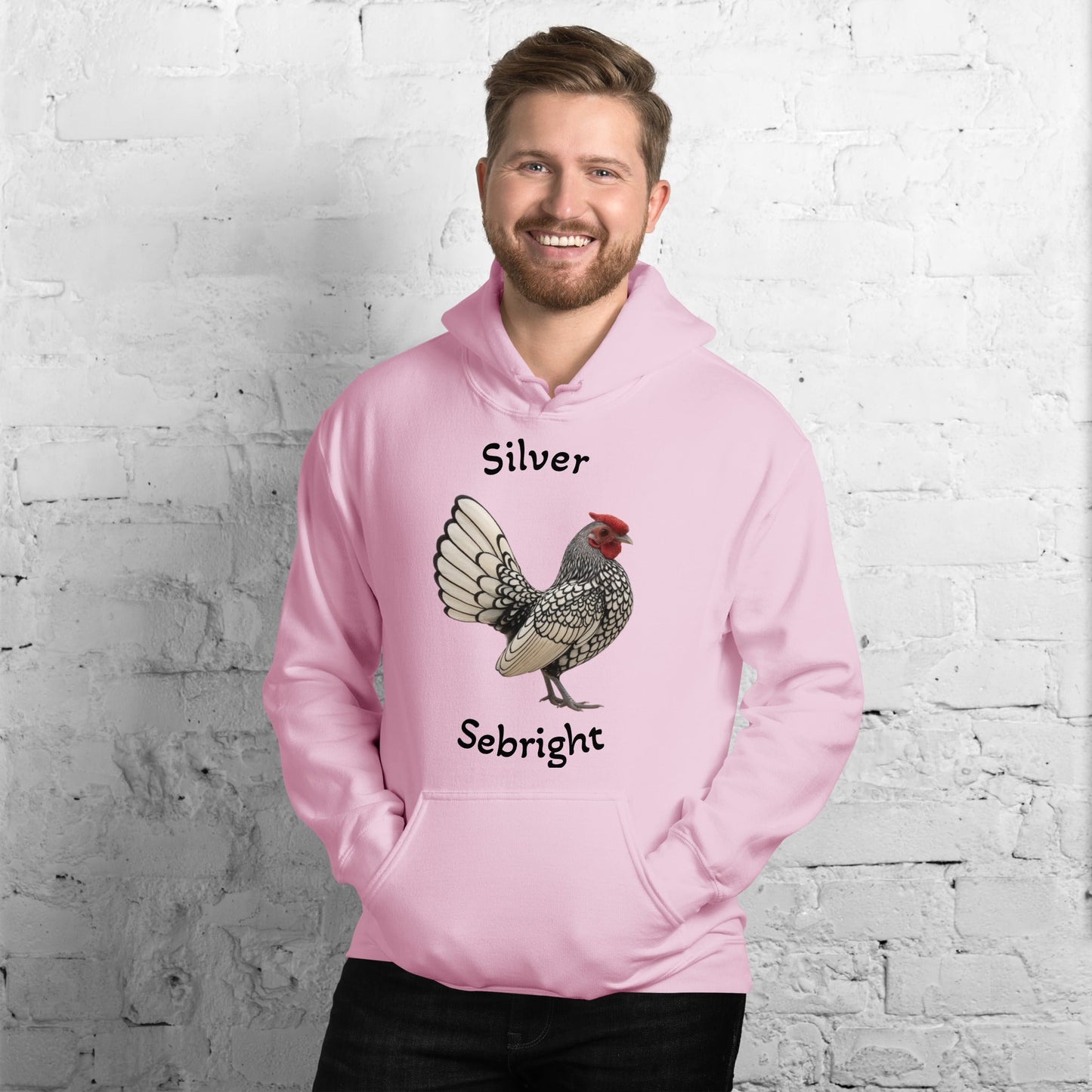 Silver Sebright Unisex bunny hug (hoodie) - Velora Luxury Fashion