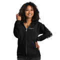 Silver Sebright Unisex heavy blend zip bunny hug (hoodie) - Velora Luxury Fashion