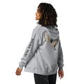 Silver Sebright Unisex heavy blend zip bunny hug (hoodie) - Velora Luxury Fashion