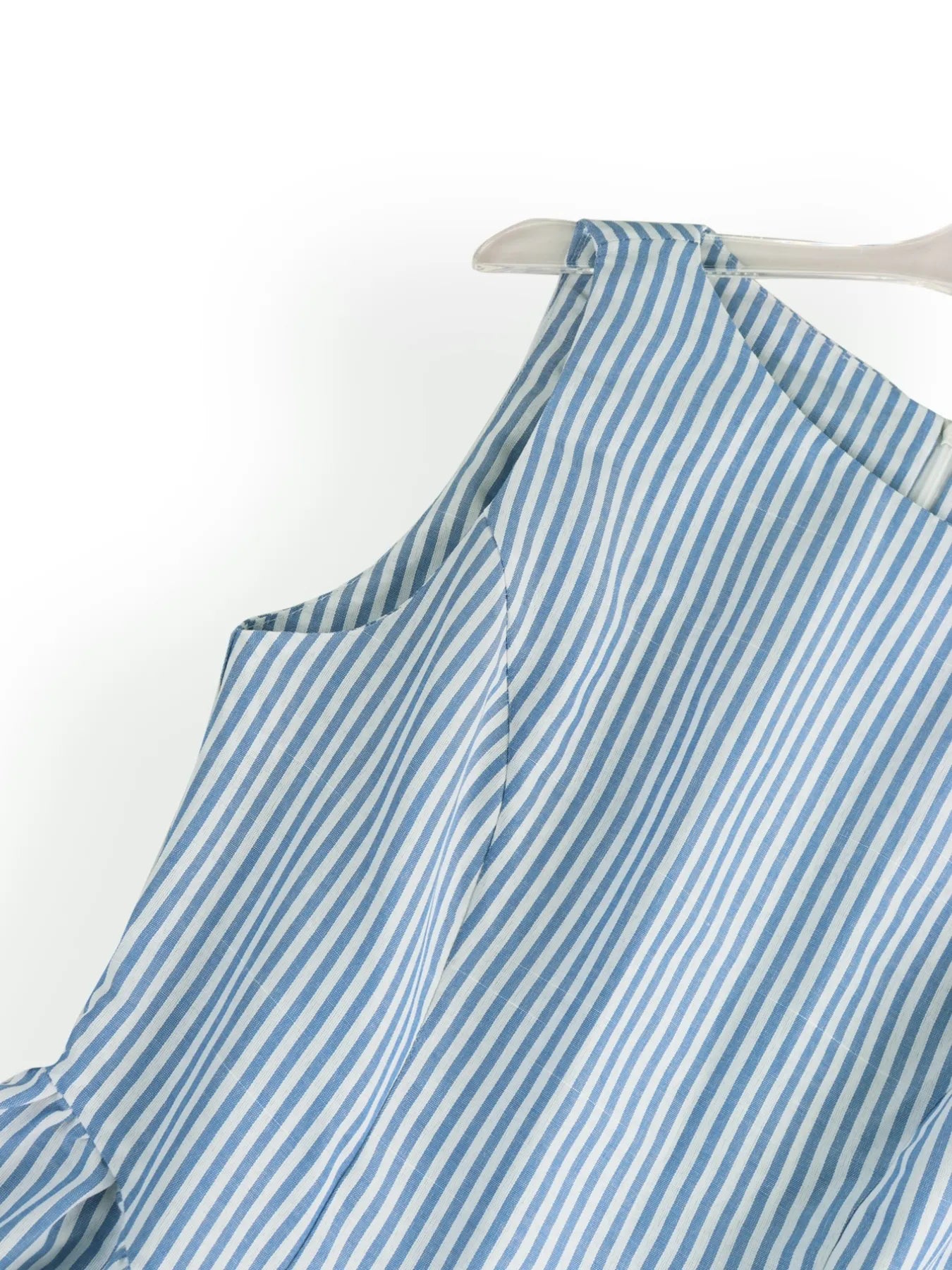 Sleeveless Striped Midi Dress - Velora Luxury Fashion