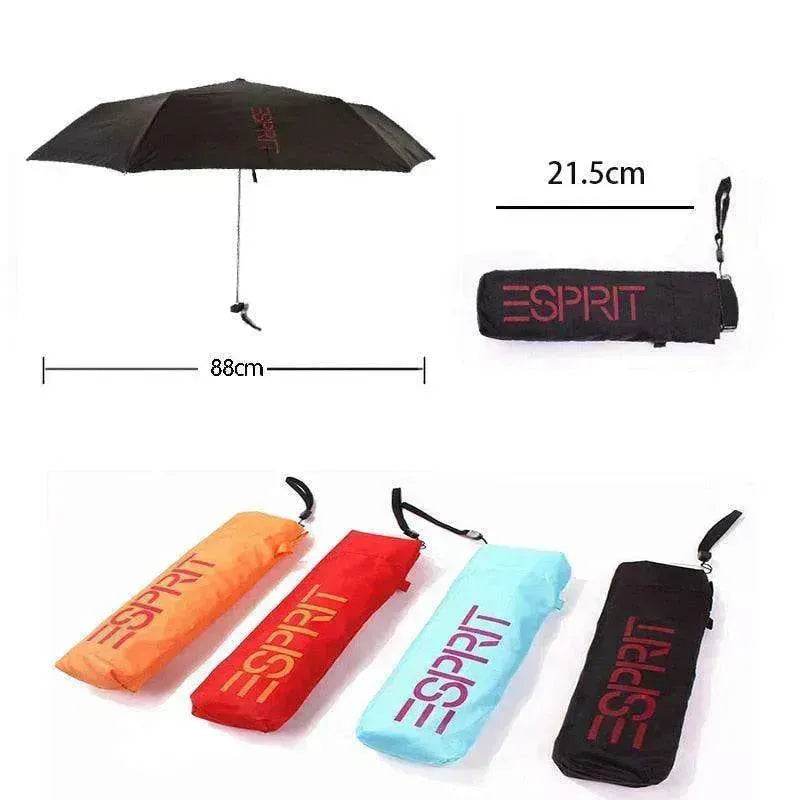 Small Foldable Pencil Umbrella - Sun & Rain Gear - Velora