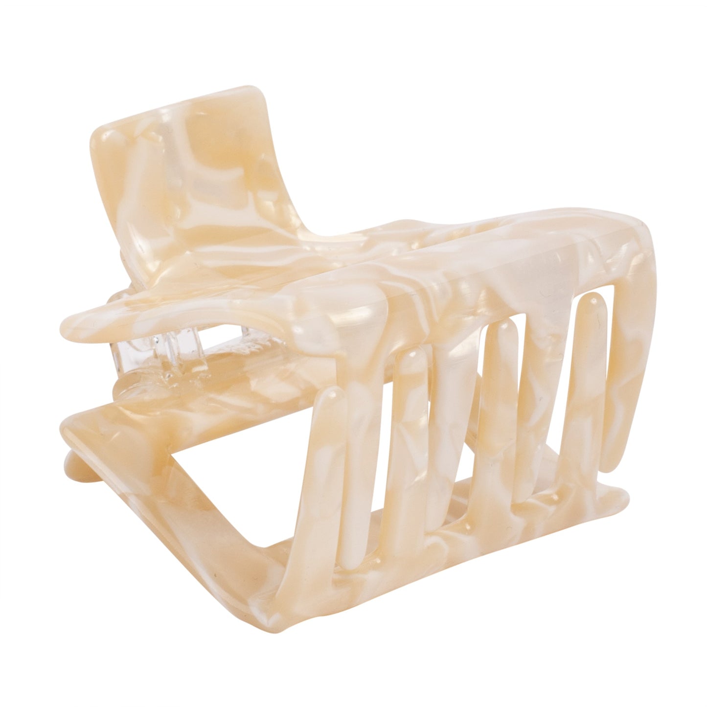 Small Square Claw Hair Clip 5CM - Velora Luxury Fashion