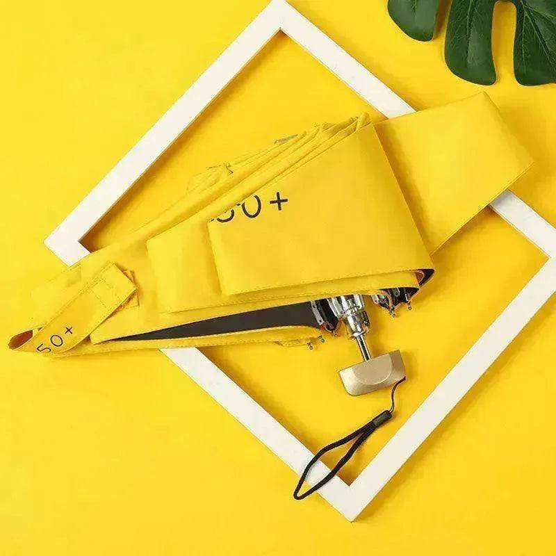 Small and Portable Umbrella Dual-use Folding Five-fold Umbrella - Velora