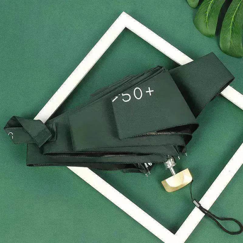 Small and Portable Umbrella Dual-use Folding Five-fold Umbrella - Velora