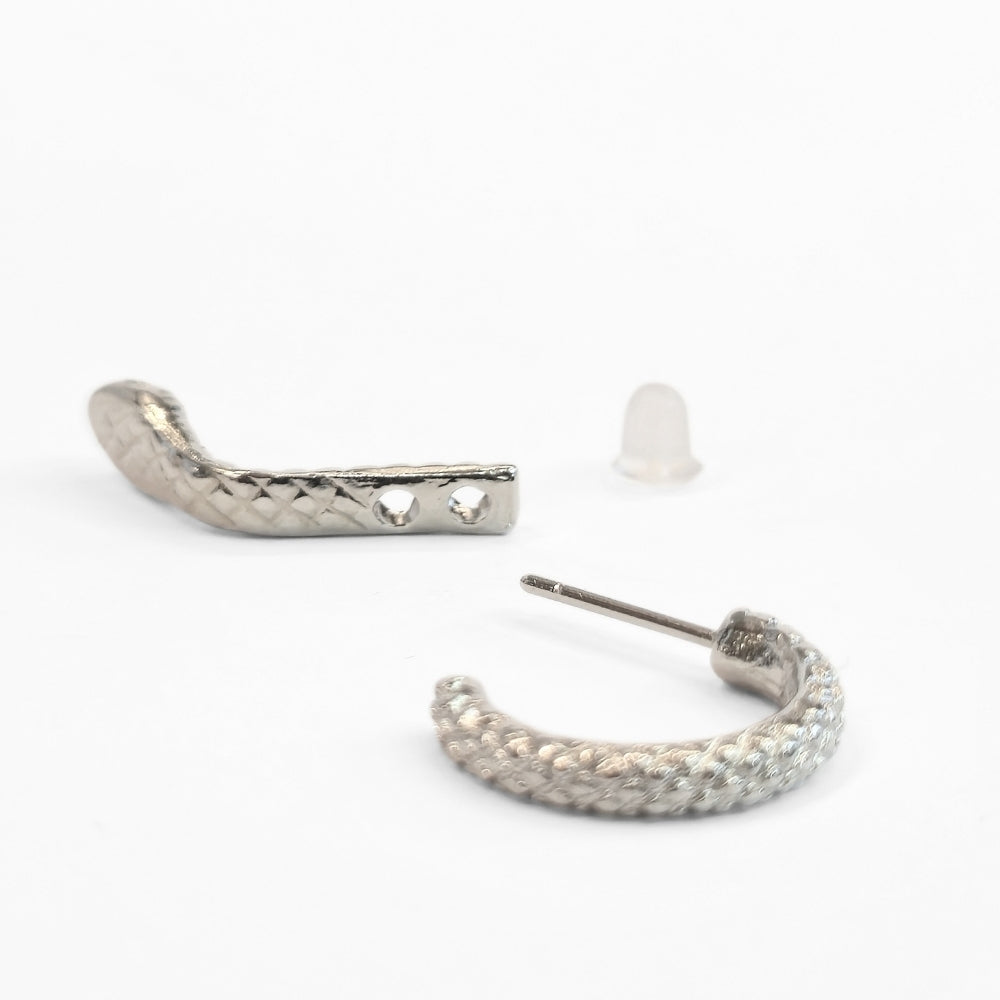 Curious Snake Illusion Earrings - Velora