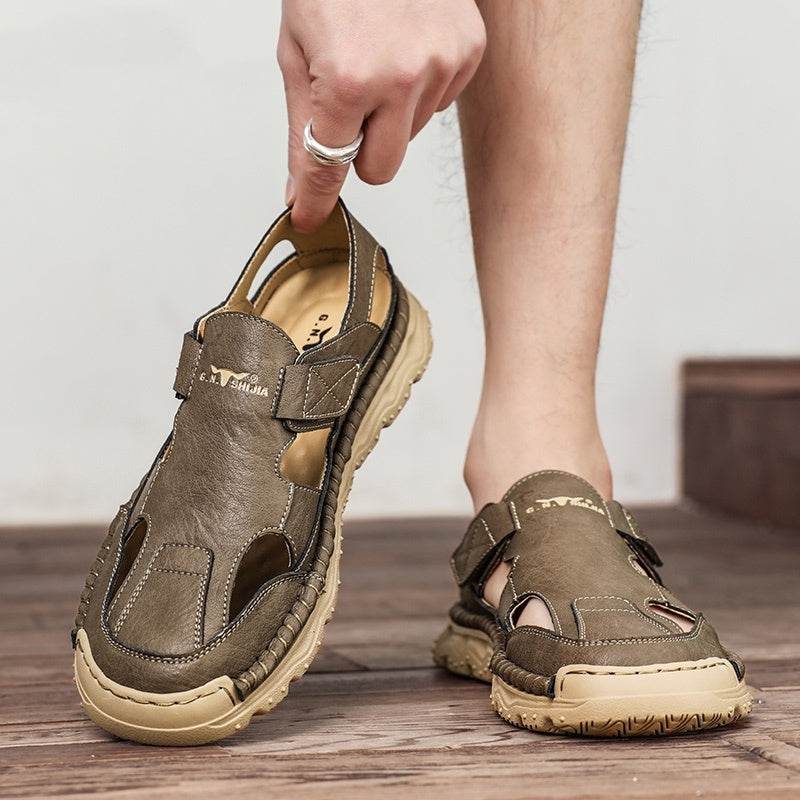 Soft Bottom Sandals Outdoor Sports Two-way Wear Men's Breathable Shoes EX-STOCK Canada