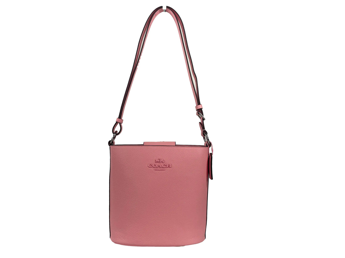 Sophie Pebbled Leather Bucket Bag - Velora Luxury Fashion