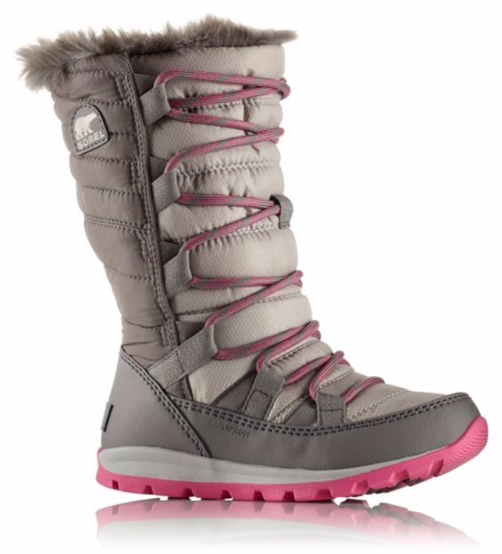 Sorel Youth Whitney Lace Boots Size: 1 - Velora Luxury Fashion