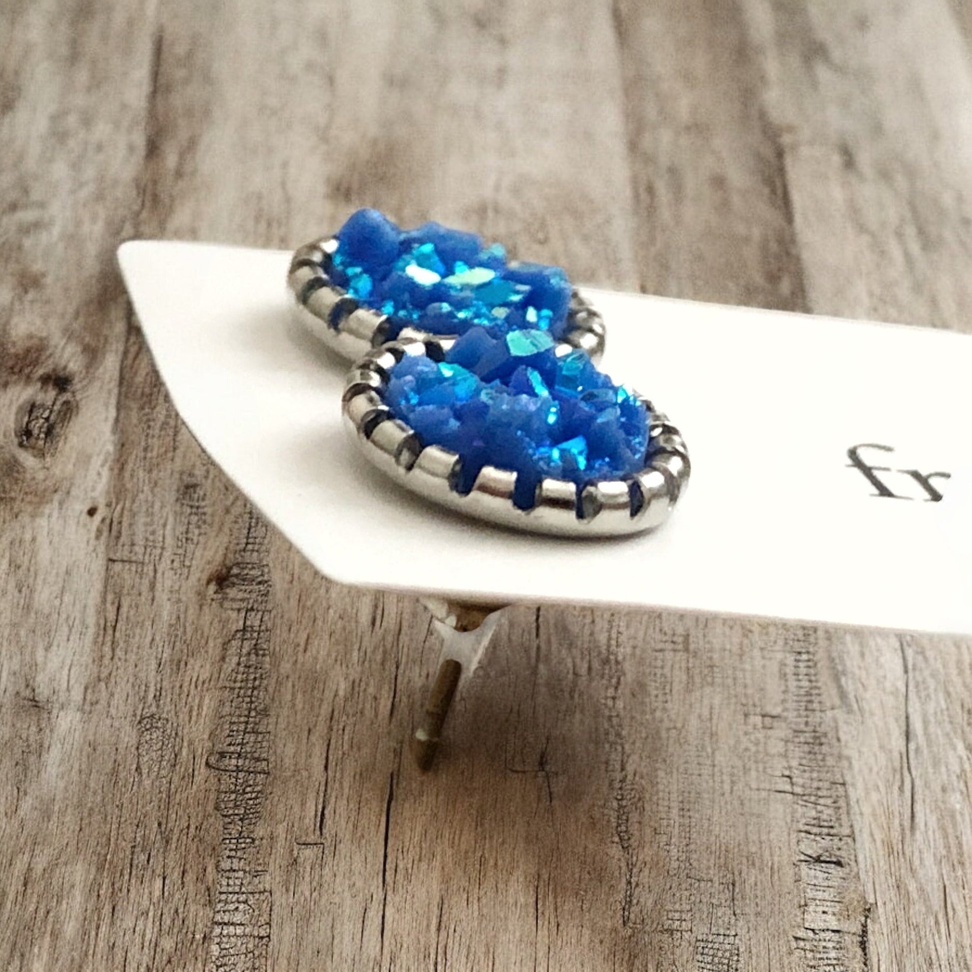 Sparkly Spring Studs 10mm - Velora Luxury Fashion