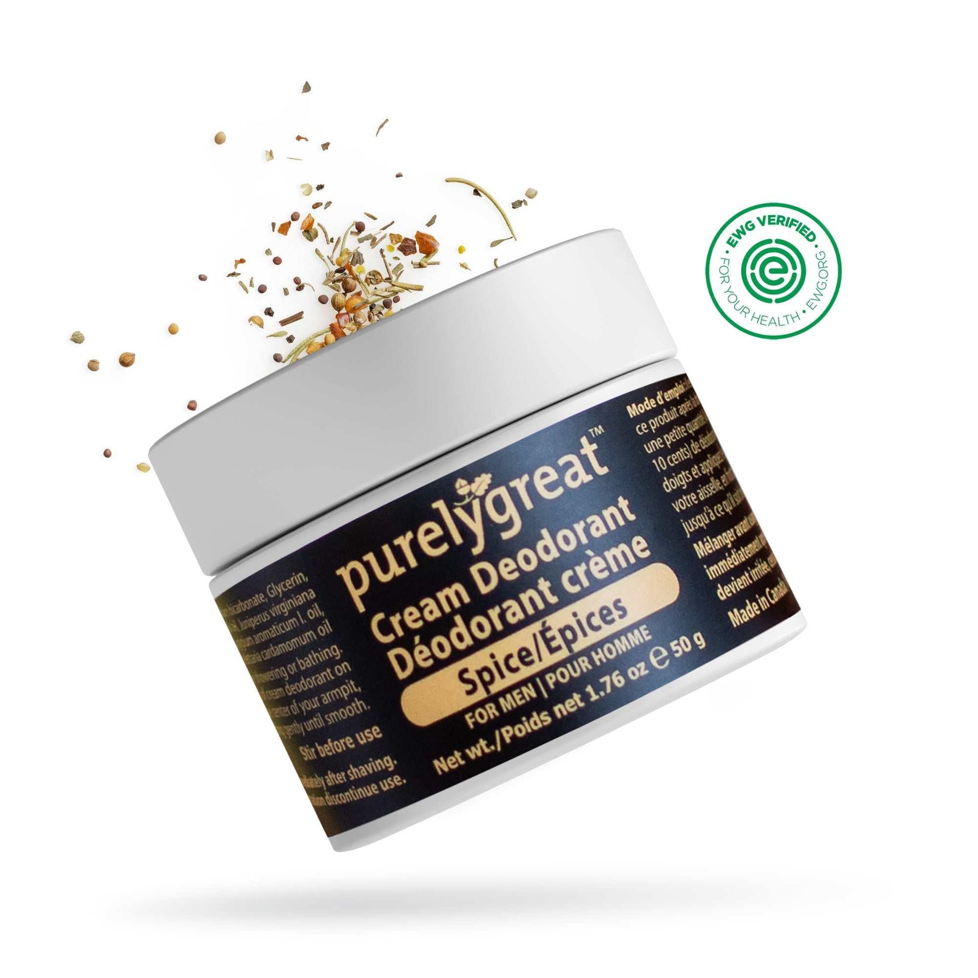 Spice Cream Deodorant for Men - Velora Luxury Fashion