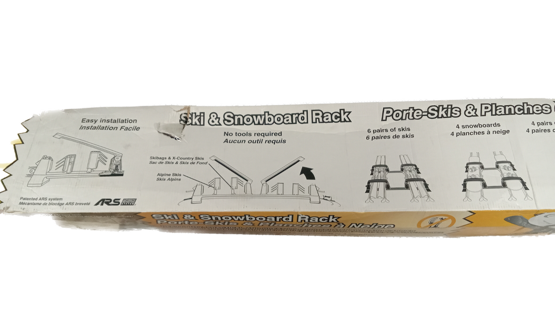 SportRack Ski & Snowboard Rooftop Rack - Velora Luxury Fashion