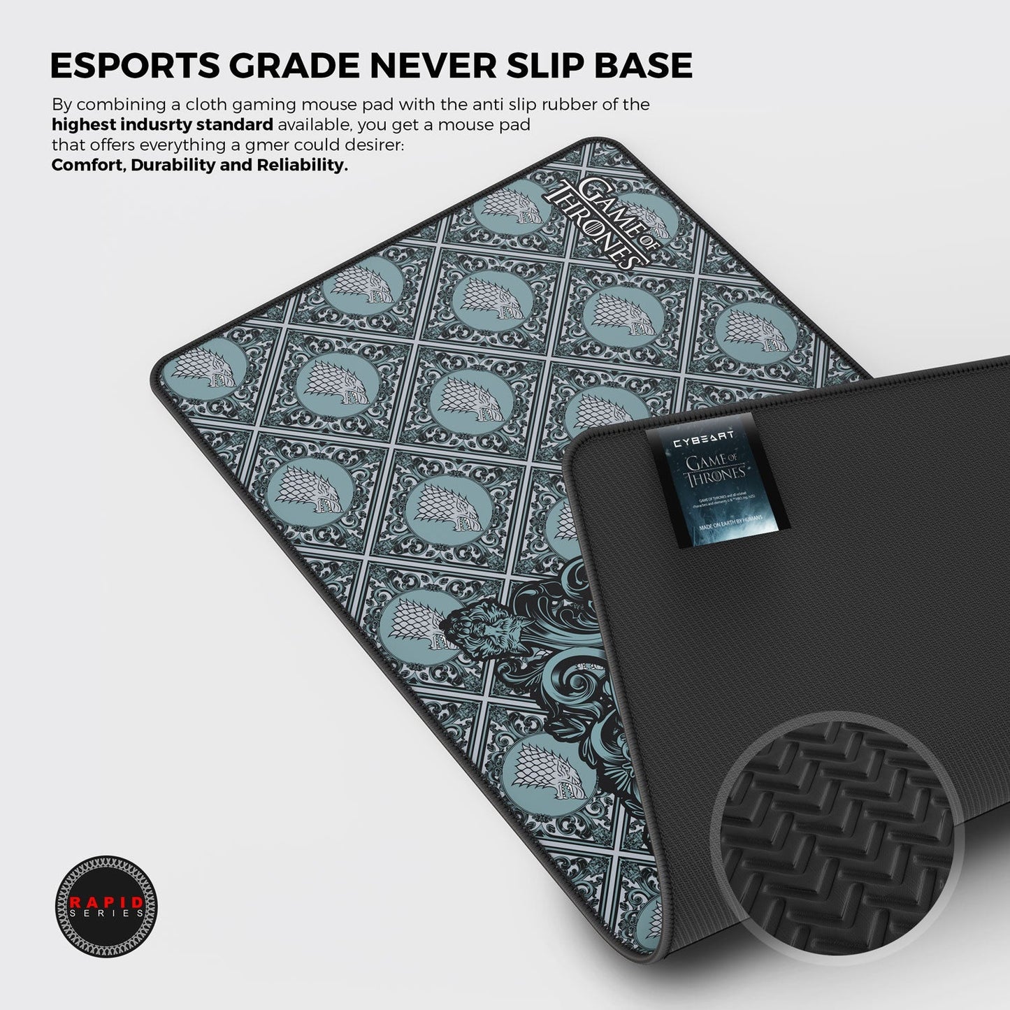 House Stark Gaming Mouse Pad - Velora