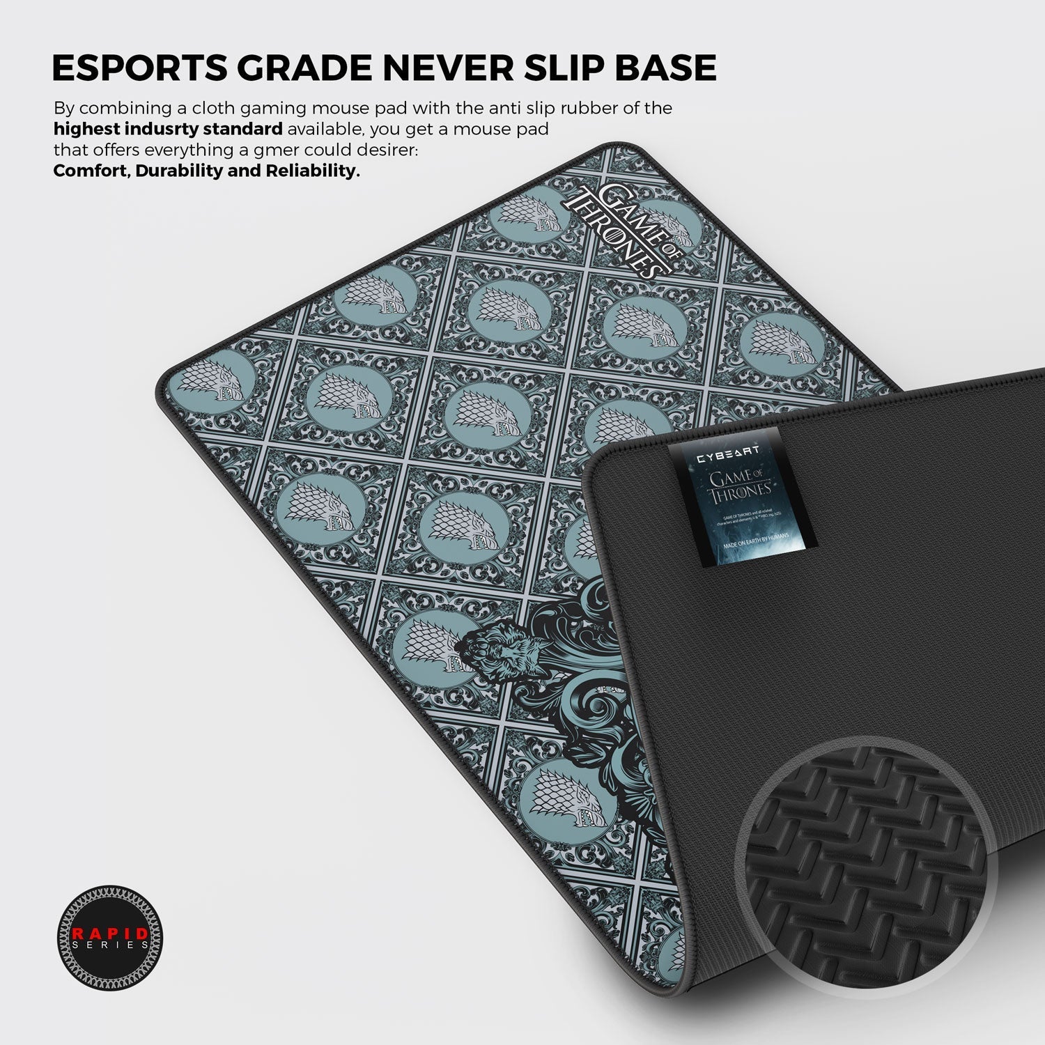 House Stark Gaming Mouse Pad - Velora