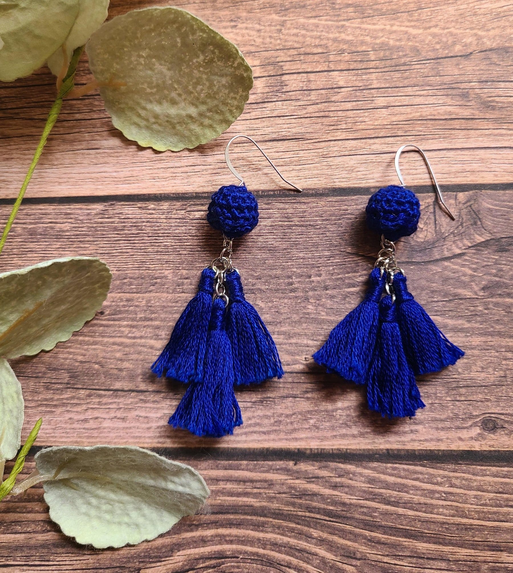 Statement Ball Tassel Earrings - Velora Luxury Fashion