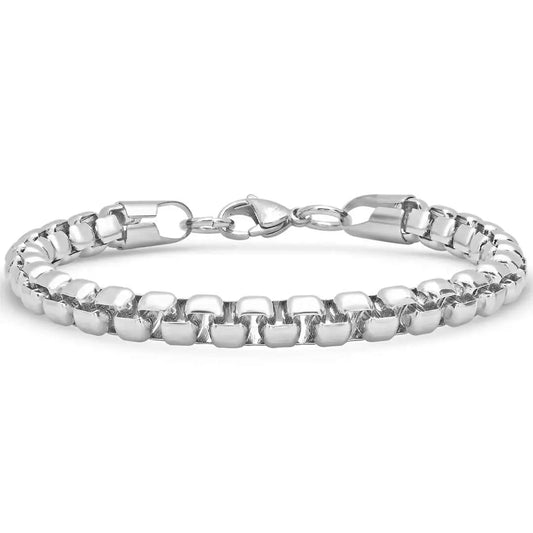 Steeltime Stainless Steel Bracelet Boutique of Leathers/Open Road