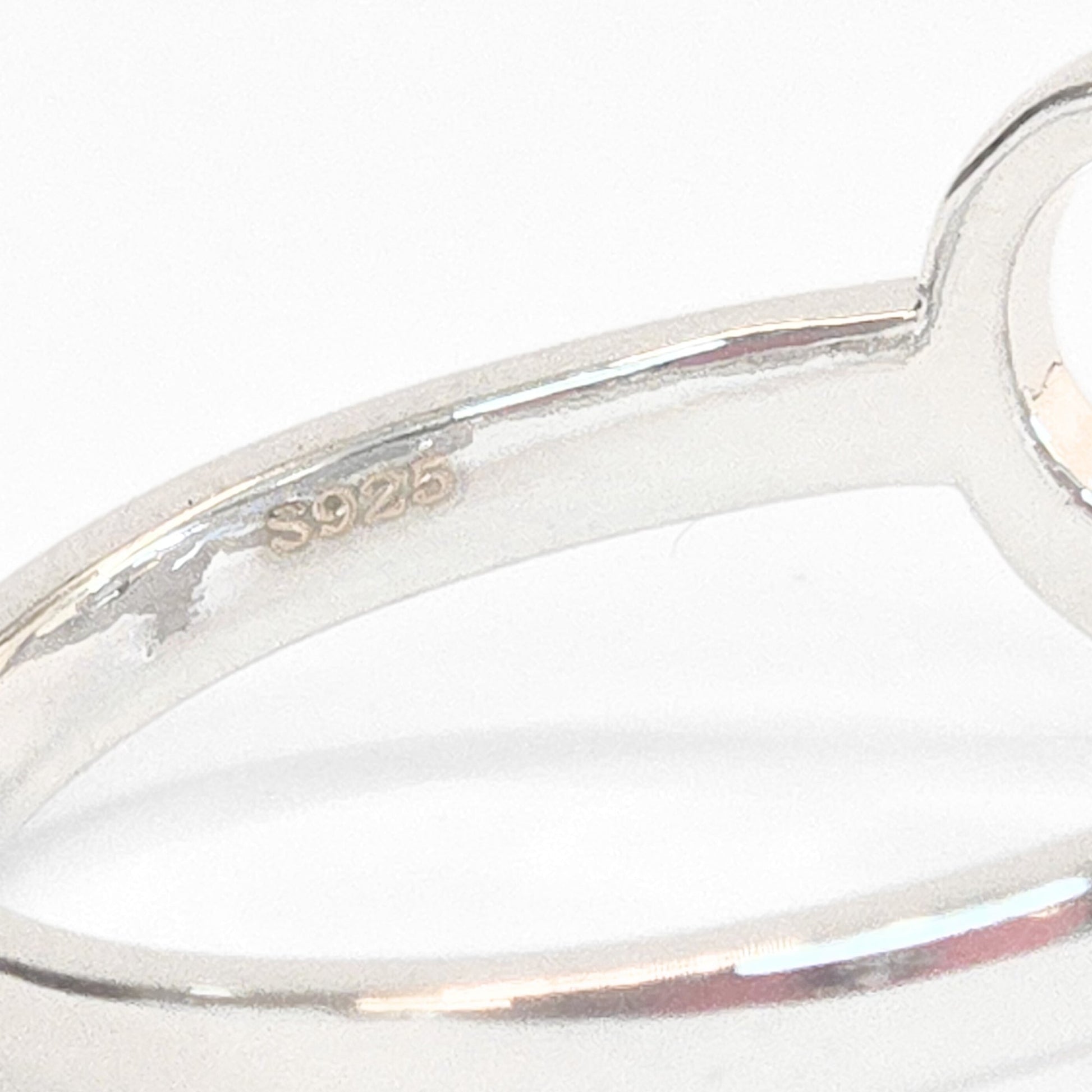 Sterling Silver Rose Gold Infinity Heart Ring - Velora
