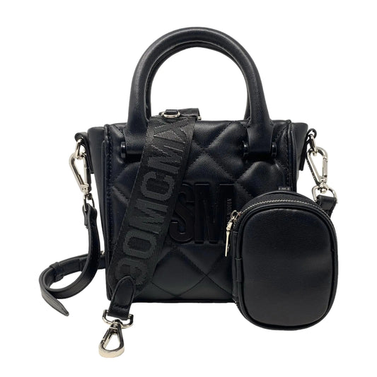 Steve Madden BBABI Quilted Top Handle Crossbody Nutshell - Velora Luxury Fashion