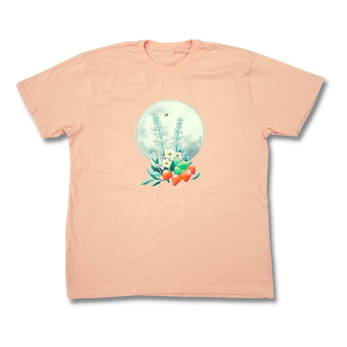 Strawberry Sage Tee - Velora Luxury Fashion