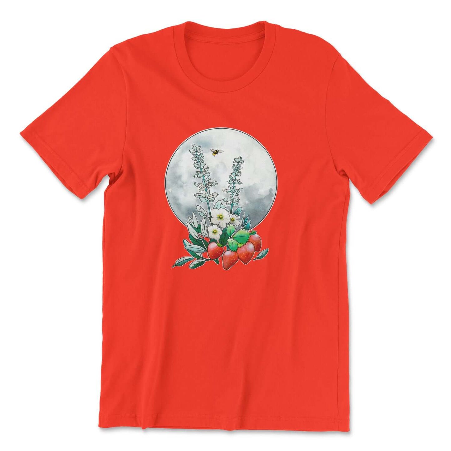 Strawberry Sage Tee - Velora Luxury Fashion