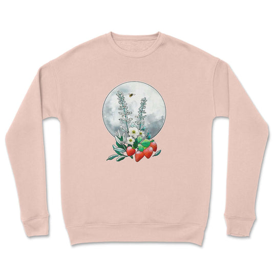 Strawberry Sage Crewneck Red Rebel Armour