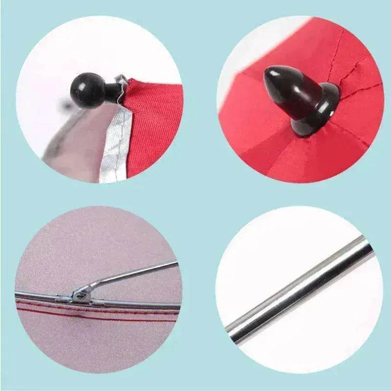 Stroller Umbrella: 360° Adjustable Accessory - Velora