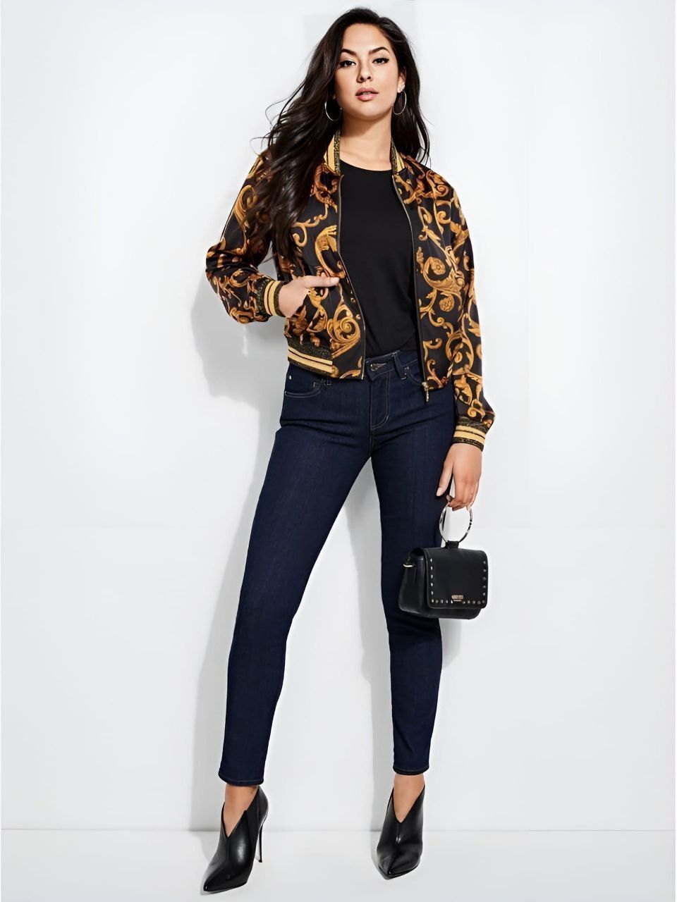 Stylish Bomber Jacket - Velora Luxury Fashion
