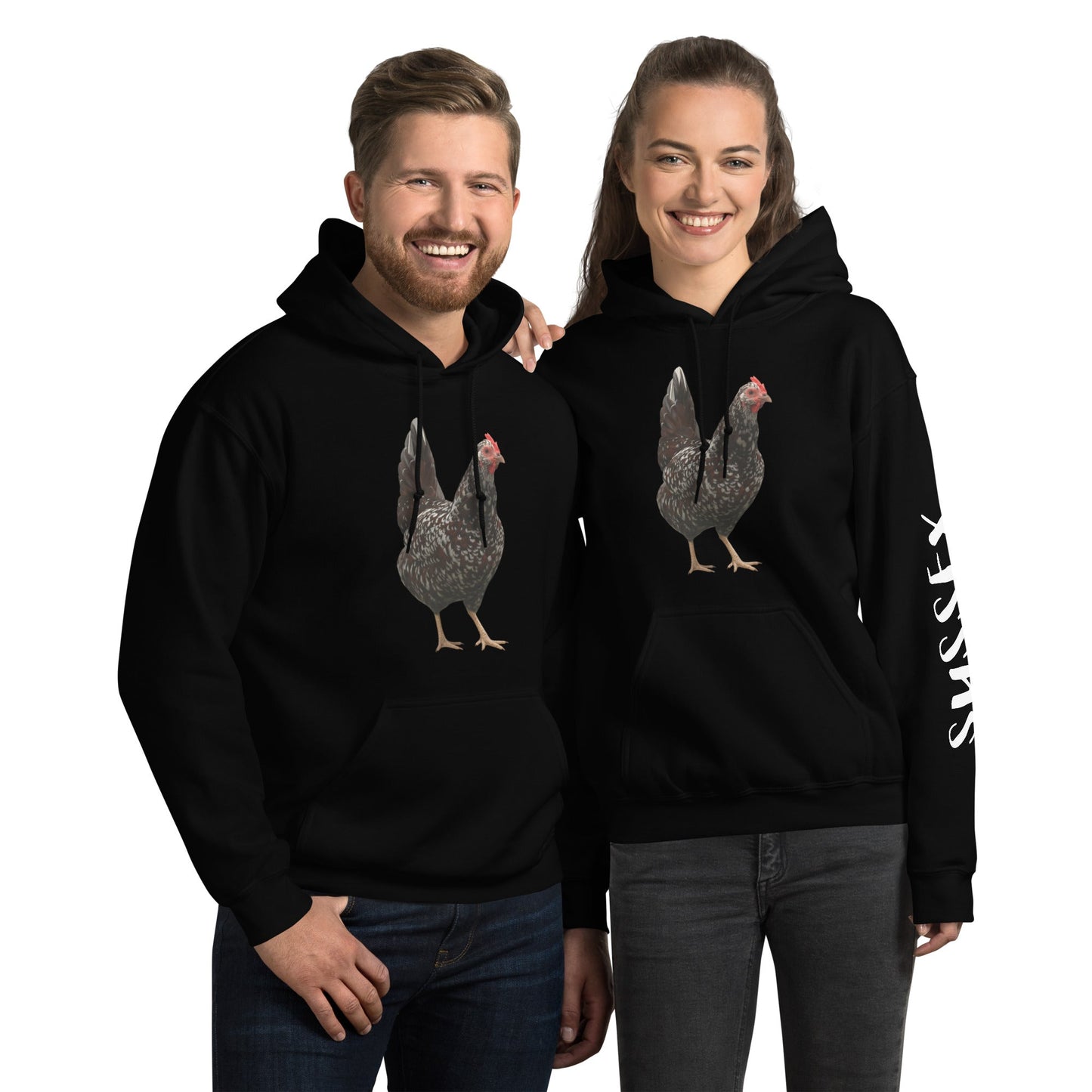 Sussex Unisex Bunny Hug (Hoodie) - Velora Luxury Fashion