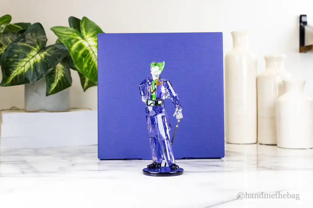 Swarovski (5630604) DC The Joker Crystal Figurine - Velora Luxury Fashion