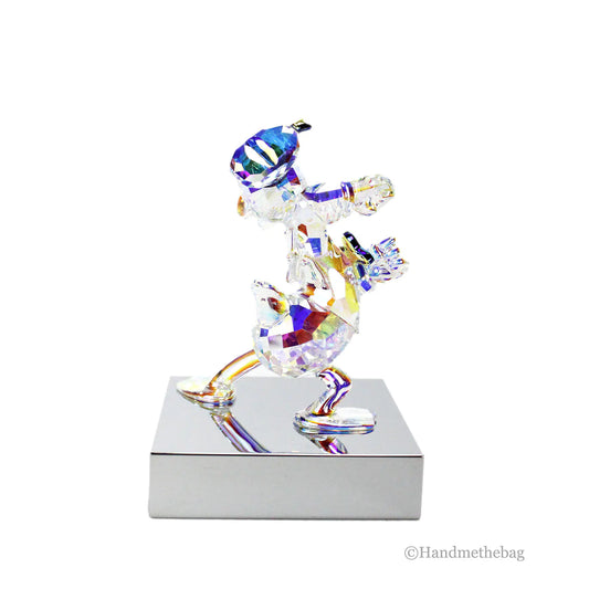Swarovski Disney100 Donald Duck Iridescent Figurine - Velora Luxury Fashion